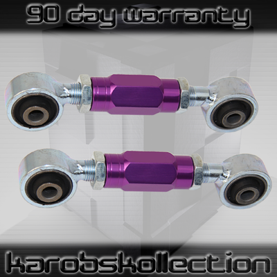 96-00 Honda Civic EK EK9 EM EM1 SI Gold Racing Adjustable Rear Toe Arm Kit