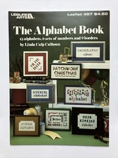 Vintage Leisure Arts The Alphabet Book Leaflet 457 by Linda Culp Calhoun 1986