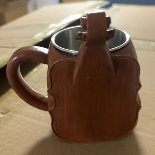 Stainless Steel Guitar Style Water Cup Violin Design Drinkware Office - Picture 8 of 18