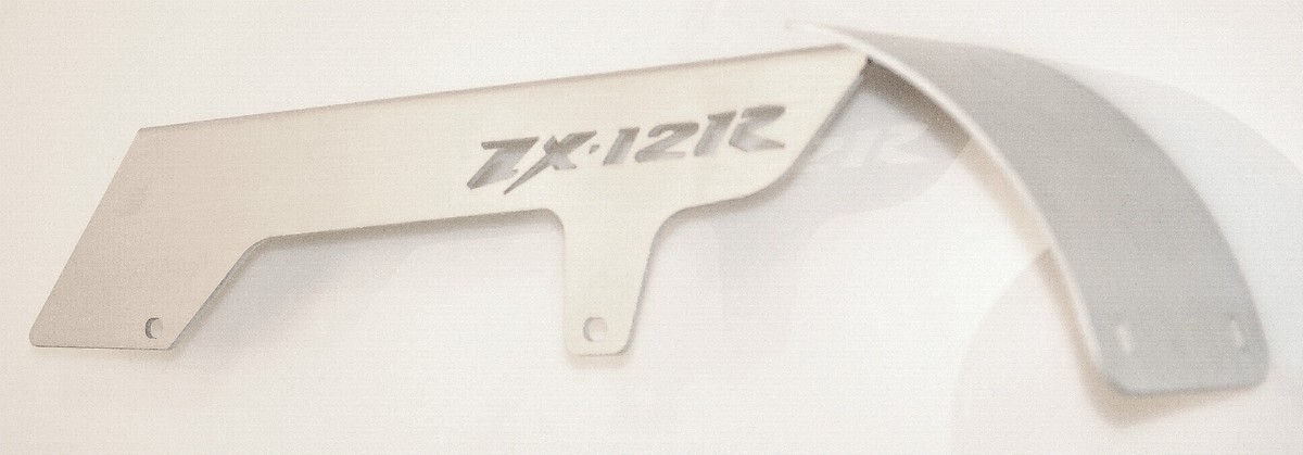 ZX12R ZX 1200 ZX-12R LICENSE PLATE CHAIN GUARD TAG RELOCATOR