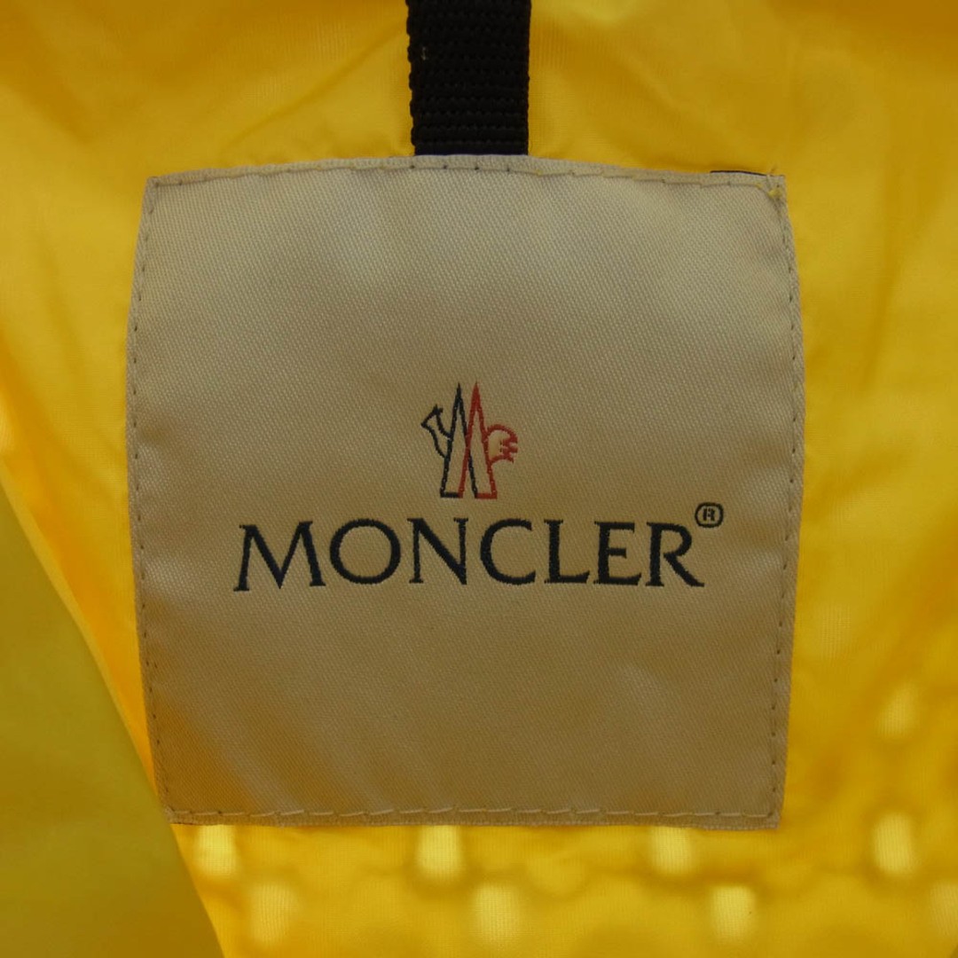Moncler ETAIN Embroidery Zip-up Hooded Jacket Yellow Used LIFE-0 thumbnail 4