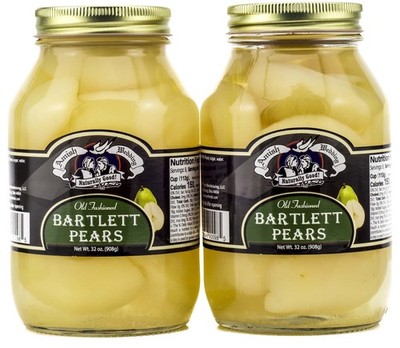 Old Fashioned Bartlett Pear Halves, 32 oz. Jars (2 Jars)