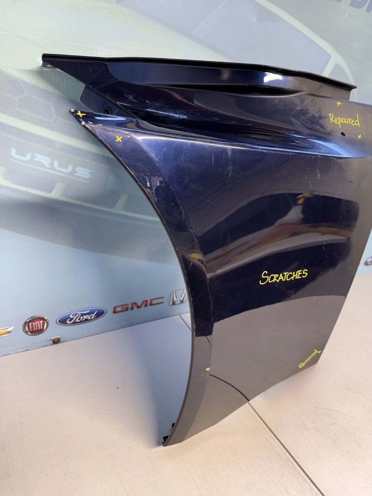 2017 2018 2019 2020 2021 2022 2023 ASTON MARTIN LEFT SIDE FENDER OEM USED