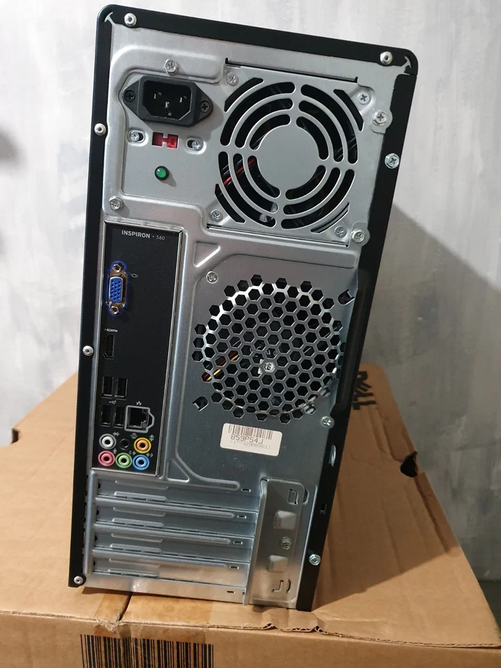 NEW OLD STOCK Dell Inspiron 560 Desktop Computer Keyboard Mouse PC Windows 7 - Image 3 of 4