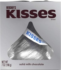HERSHEY'S KISSES Solid Milk Chocolate Candy Box