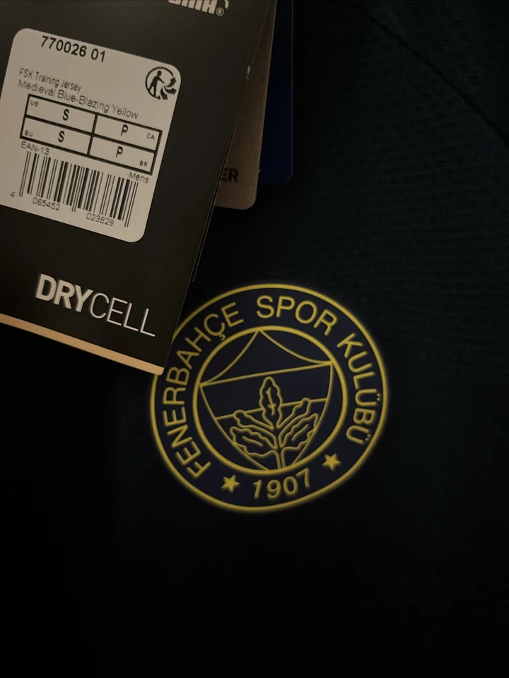 Camiseta de entrenamiento Fenerbahce SK Puma para hombre talla S Foto 4 de 4