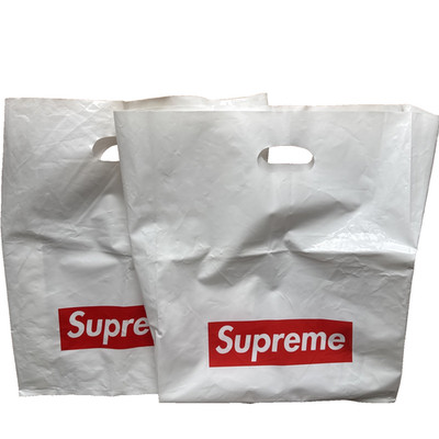 Supreme Box Logo 2 Plastiktüte Plastic Bag Red Rot 