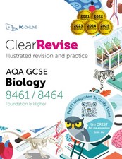 Image of ClearRevise AQA GCSE Science: Biology 8461/8464 Trilogy and Solus / separate spe
