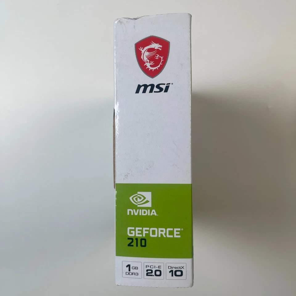 MSI NVIDIA Graphics Card GeForce 210 1GB DDR3 PCI-E 2.0 HDMI Low Profile - Image 3 of 4