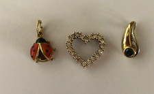 3 Anhänger 333 und 375 Gold