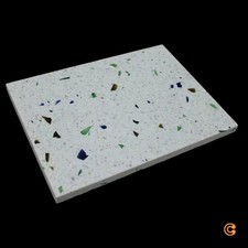 OK Design Confetti Schneidebrett Terrazzo-Beton Größe 27×20×1,7 cm Brett