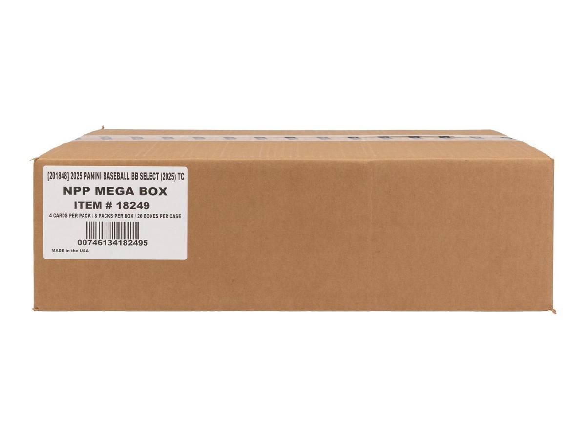 2025 Panini Select Baseball Mega (Ice Prizms) 20 Box Case for sale