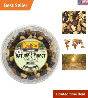 Nature's Finest Health Mix |  Quality | Bulk Value Size 32 oz. With Almonds, ...