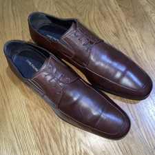 bruno magli mens shoes 12 Brown leather Italy