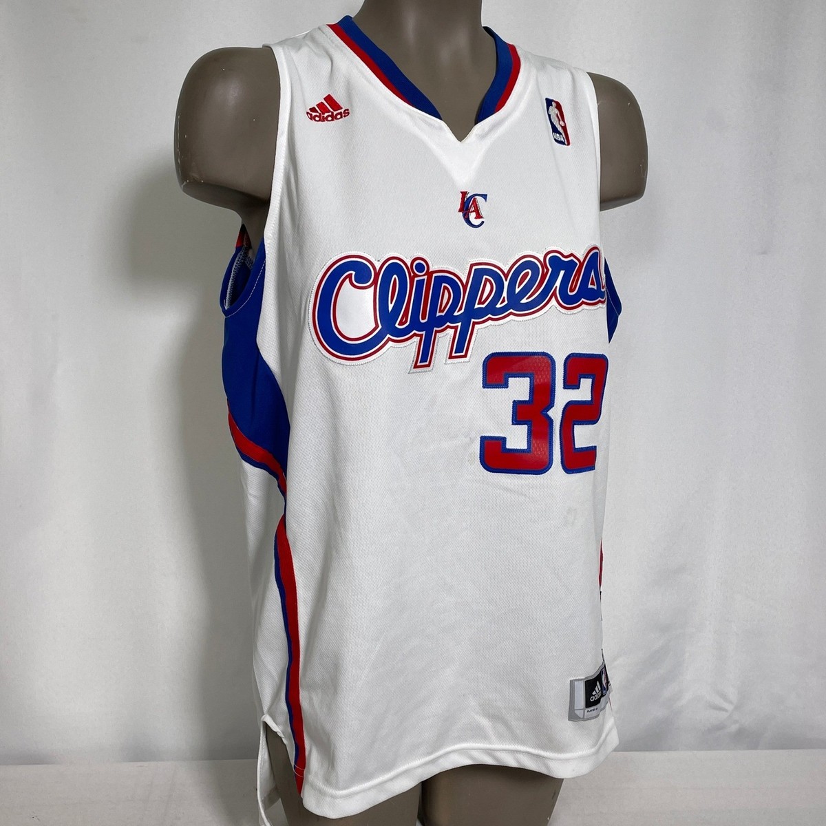 Blake Griffin #32 Los Angeles Clippers NBA Adidas White Jersey