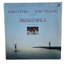 Awakenings LaserDisc 1991 Drama Robert De Niro Robin Williams Columbia Pictures