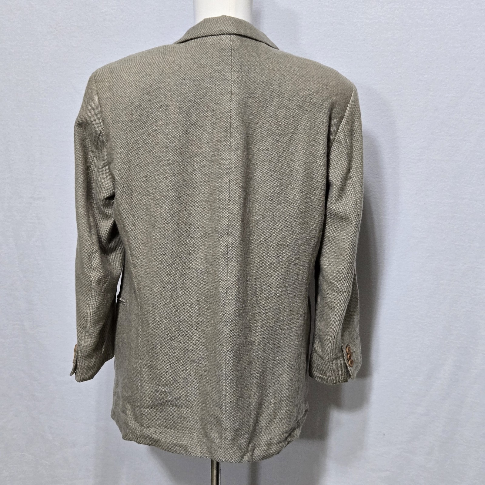 Hugo Boss Blazer Mens 42R Gray Wool Sport Coat Single Breasted Classic Jacket thumbnail 12