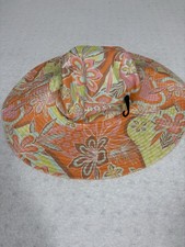 Roxy Tropical Orange Floral Miami Beach Sun S...