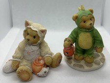 Cherished Teddies Tabitha Rex Cat Dinosaur Halloween Costumes  96  97 Enesco