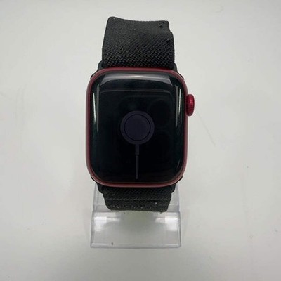 GPS Only Apple Watch Series 7 41MM Red Aluminum Aftermarket Band
