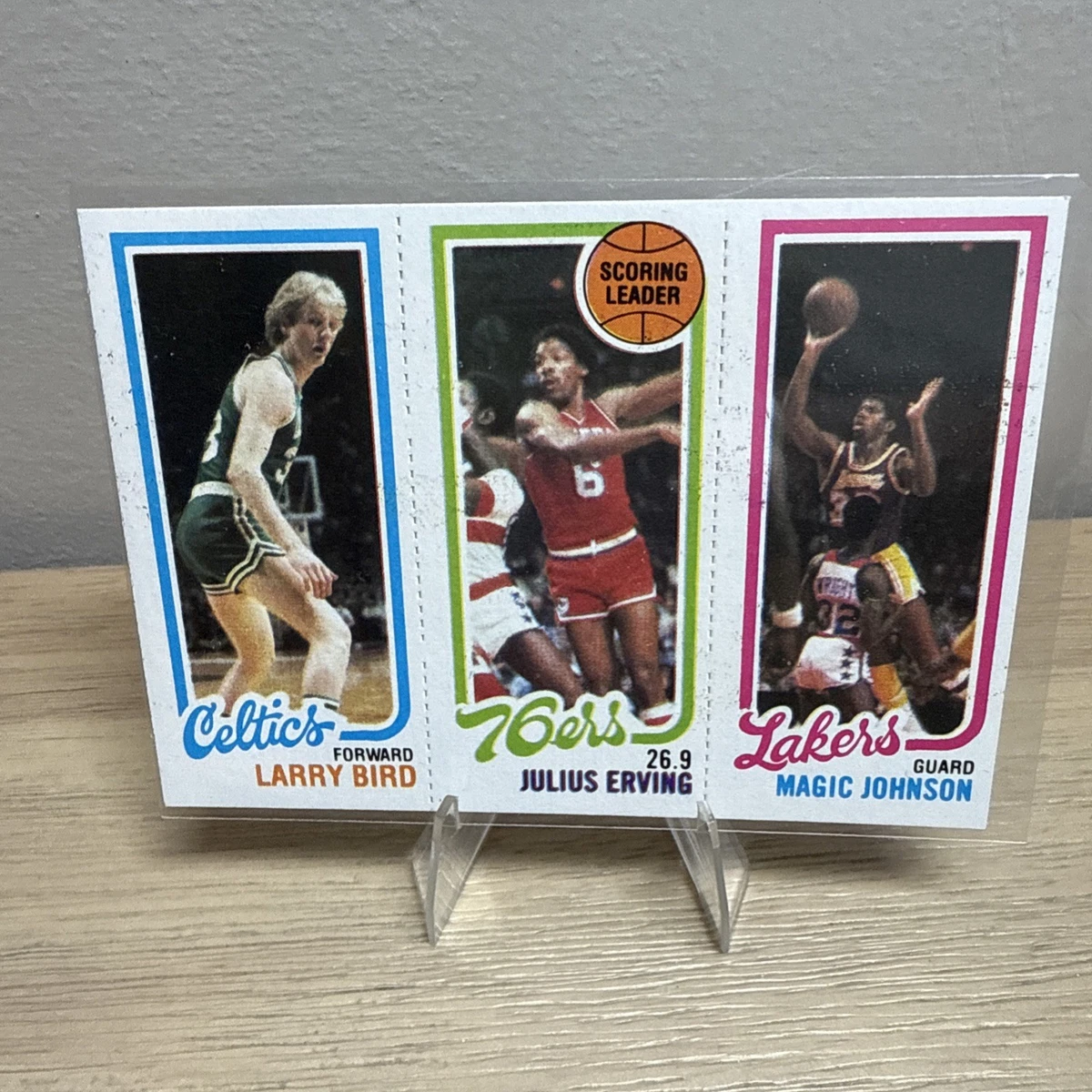 Topps Larry Bird Basketball Sports Trading Cards & Accessories for