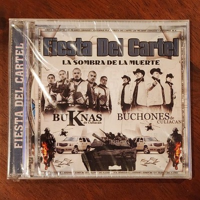FIESTA DEL CARTEL LA SOMBRA DE LA MUERTE - BUKNAS y BUCHONES DE CULIACAN CD NEW 