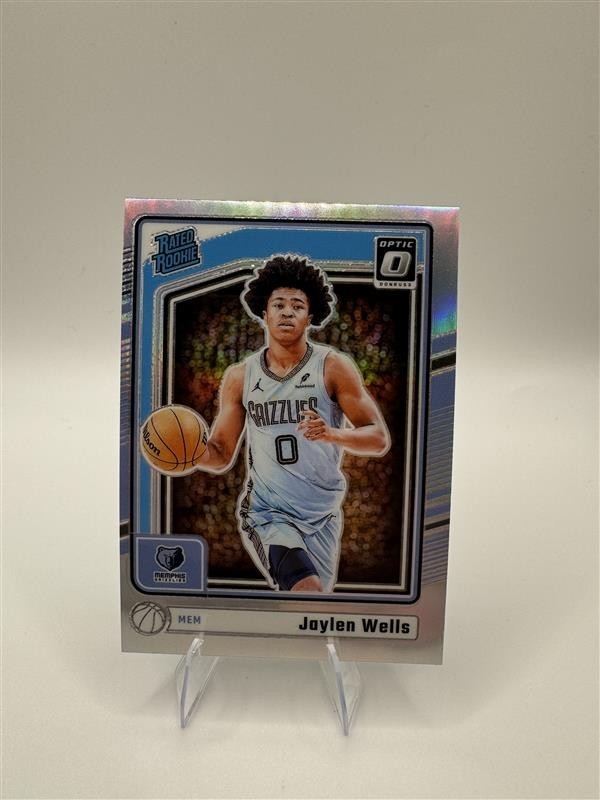 2024 Donruss Optic NBA Jaylen Wells Rated Rookie Silver Holo #252
