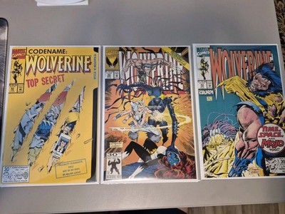 Wolverine #50,52 53 - Larry Hama - 1992 - Marvel Comics