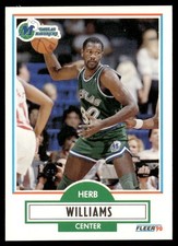 1990-91 Fleer Herb Williams Dallas Mavericks #45