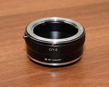 K&F Contax Yashica to Sony E Mount Adapter | Used Condition