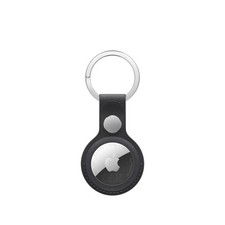 Genuine / Official Apple AirTag FineWoven Key Ring Keyring - Black - New