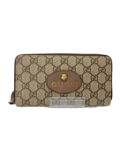 Portefeuille long GUCCI Neo Vintage GG Supreme BEG motif total femme t 473