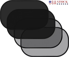 Car Window Shades Static Cling Sun Shade UV Protection 4PCS 20x12 Fits Most Car