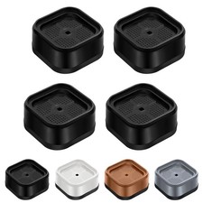 4 Pack Furniture Risers Adjustable Bed Risers Heavy Duty Lifts Height 1