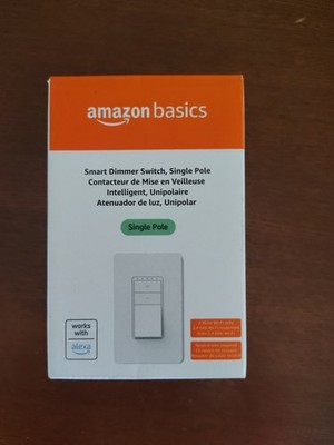 Amazon Basics Single Pole Neutral Wire Smart Switch ASIN B095X5H16