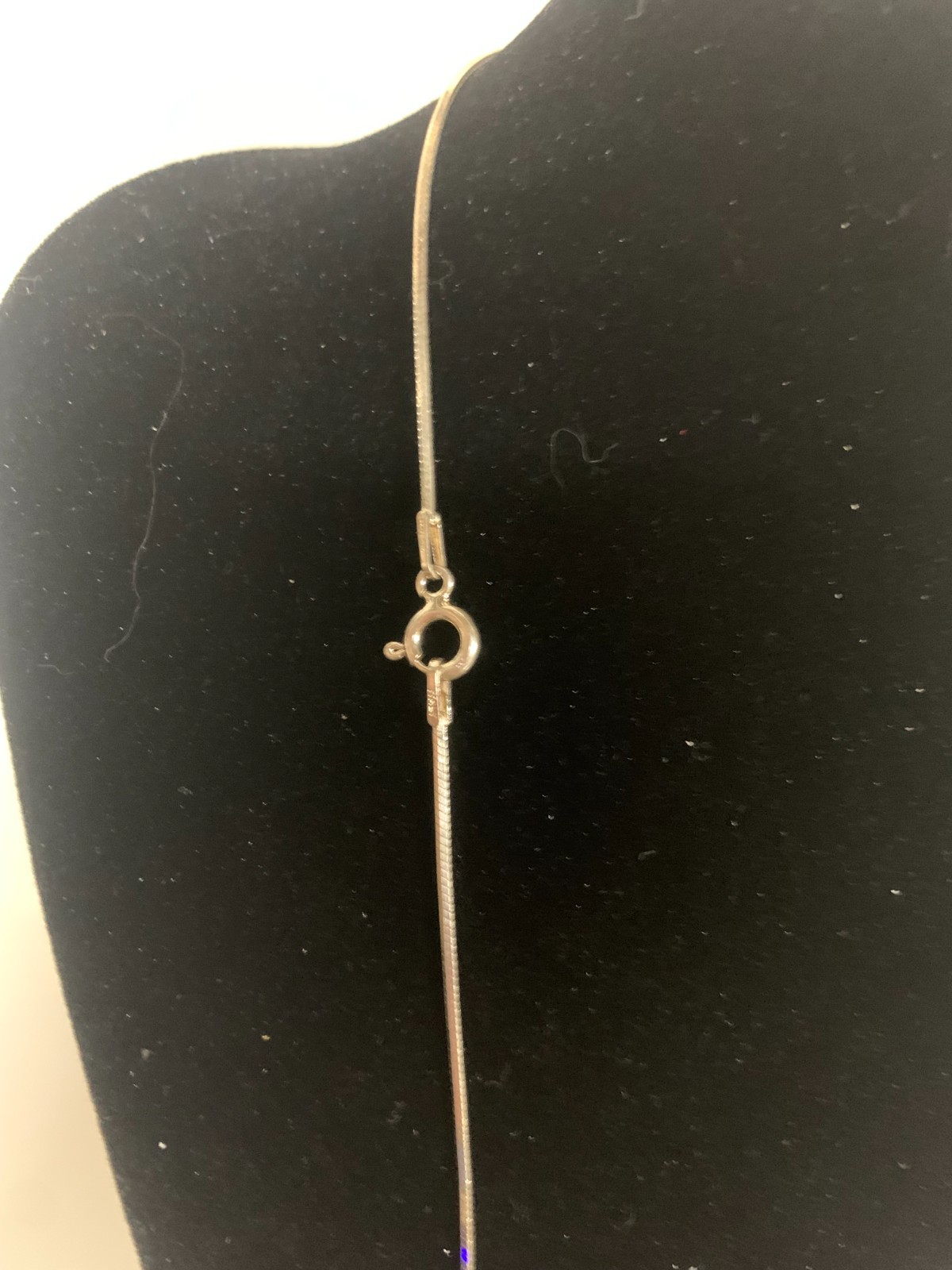 20 '' Solid 925 Sterling Silver  Snake -Link Neck… - image 4