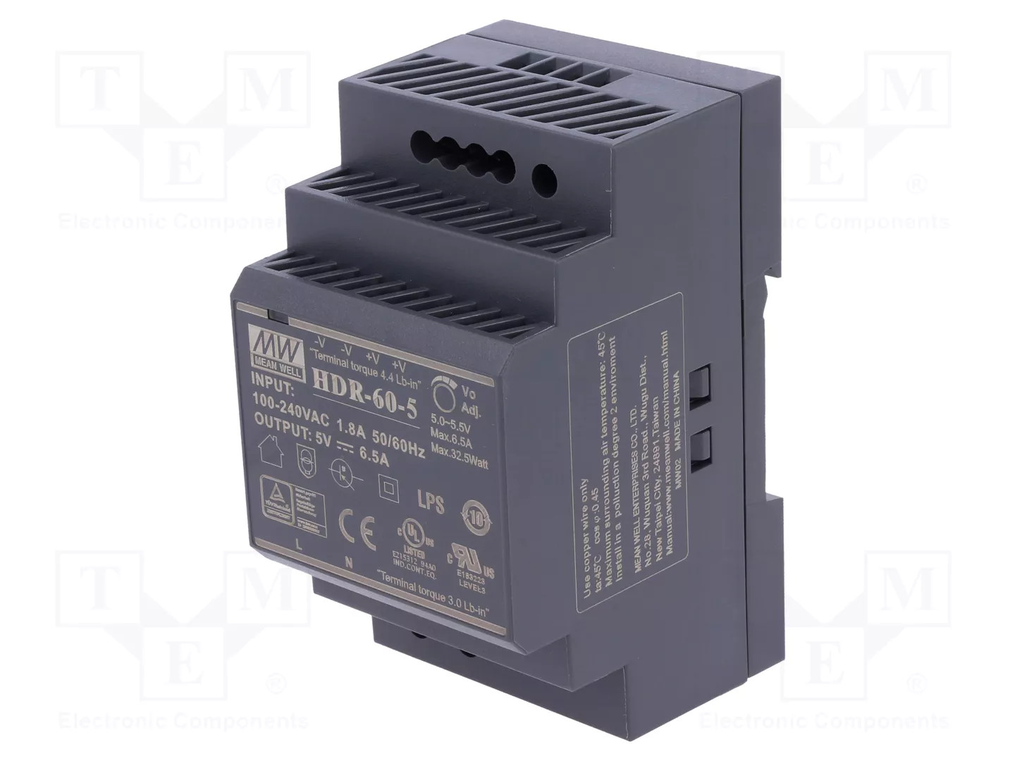 MEAN WELL HDR-60-5 Power supply