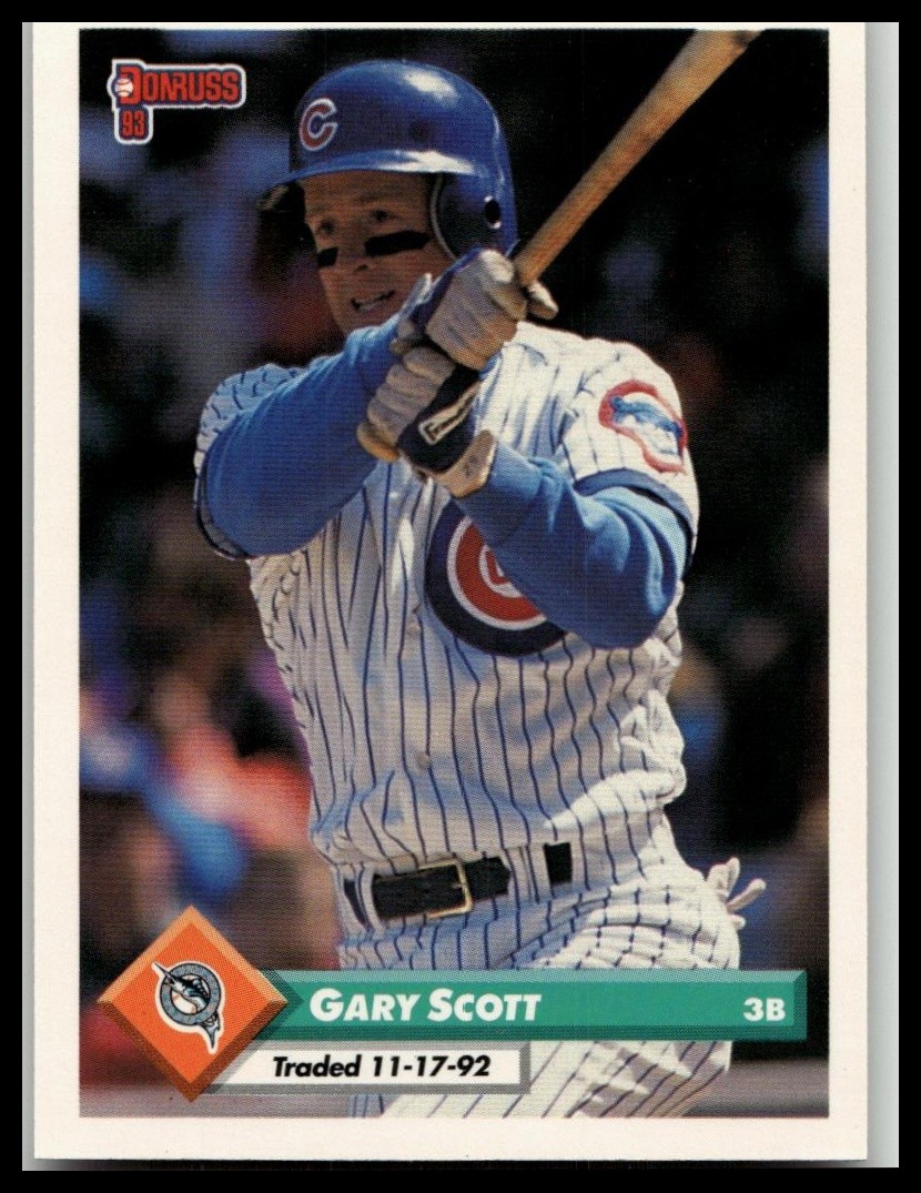1993 Donruss #750 Gary Scott