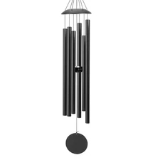 38"Large Wind Chimes with Deep Tone Sound Coolest Metal Windchimes Outdoors Pine