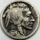 1917-S BUFFALO NICKEL. NICE, GOOD EARLY SCARCE DATE CIRCULATED COIN!
