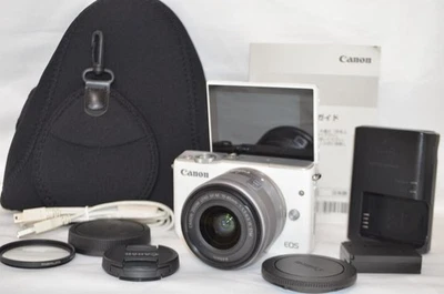 Canon EOS M10 Mirrorless Camera 18MP WiFi Compact High Image Quality - Image 1 of 4