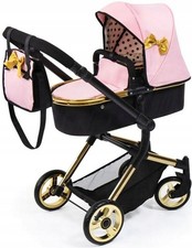 Combi Neo Vario Doll Pram Pushchair 62-79cm Handle Pink New