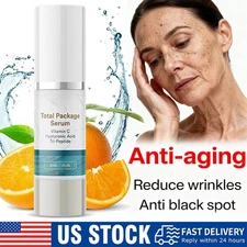 NEW Total Package Serum, All-In-One Vitamin C, Hyaluronic Acid, Peptides Serum
