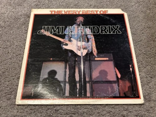 Jimi Hendrix The Very Best Of Jimi Hendrix 1975 Rock Compilation Vinyl Record
