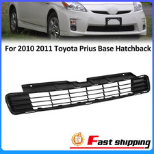 For Toyota Prius Base Hatchback 2010-2011 Front Bumper Lower Grille Mesh Black