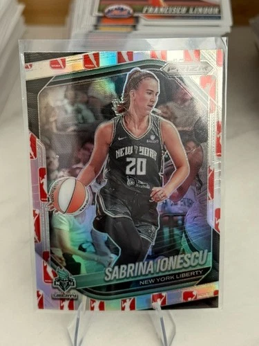 2025 Panini WNBA Prizm Sabrina Ionescu Dicks Exclusive WNBA Logo