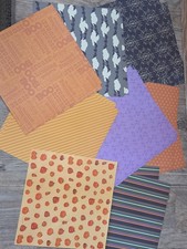 Retired Halloween 12x12 Scrapbook Paper Premium Bundle Coordinated Spooky Layout