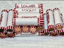 🔥 ESTATE FIND - Unsearched Bank Wrapped Lincoln Penny Roll 50 pennies