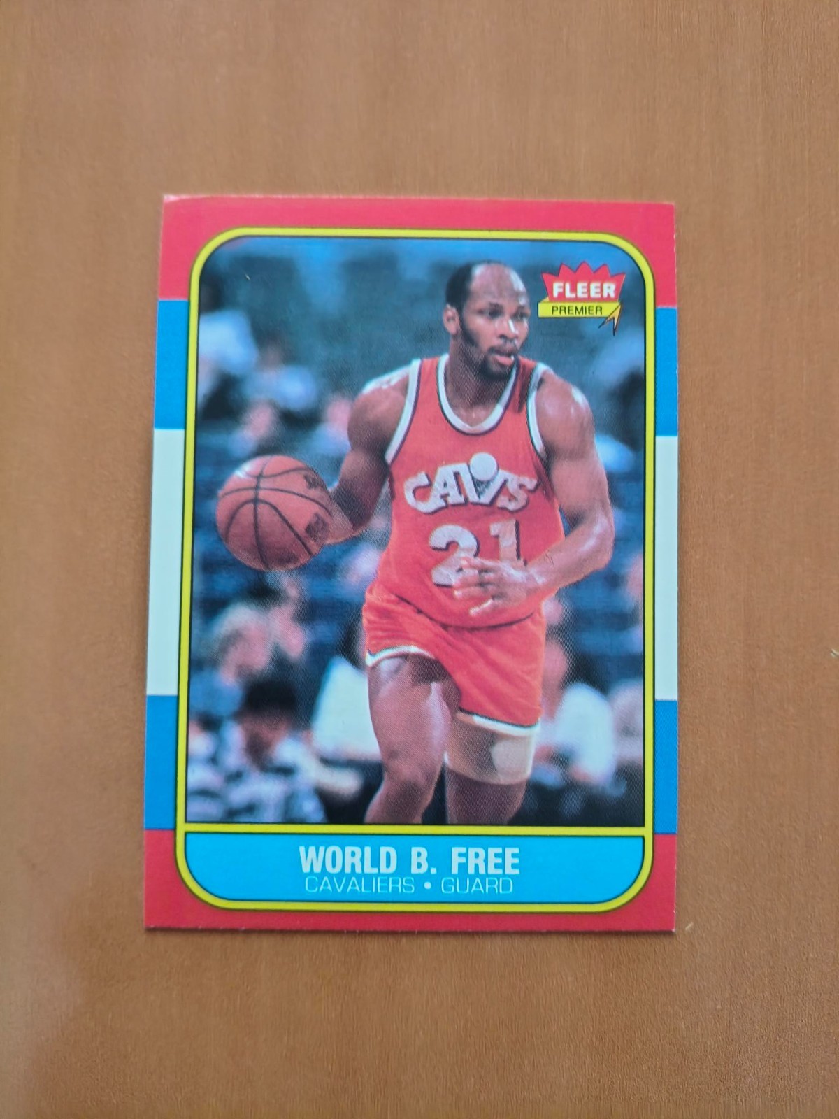 1986-87 Fleer - World B. Free #35 mint
