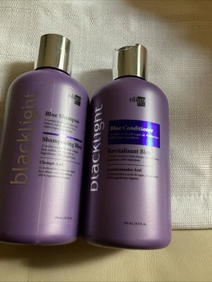Oligo Professional Black light Blue Shampoo and Conditioner 8.5 Oz Duo Blend